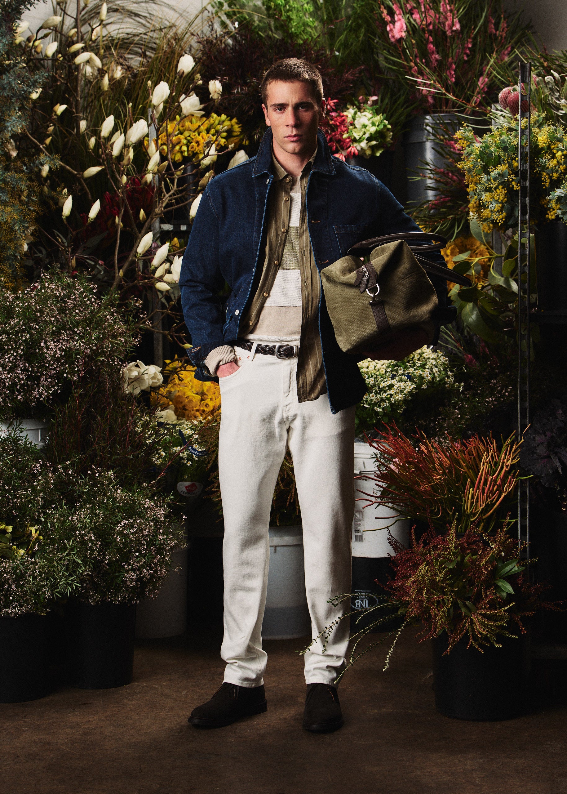 Rose Street Denim - Italian Selvedge Jeans - Optic White
