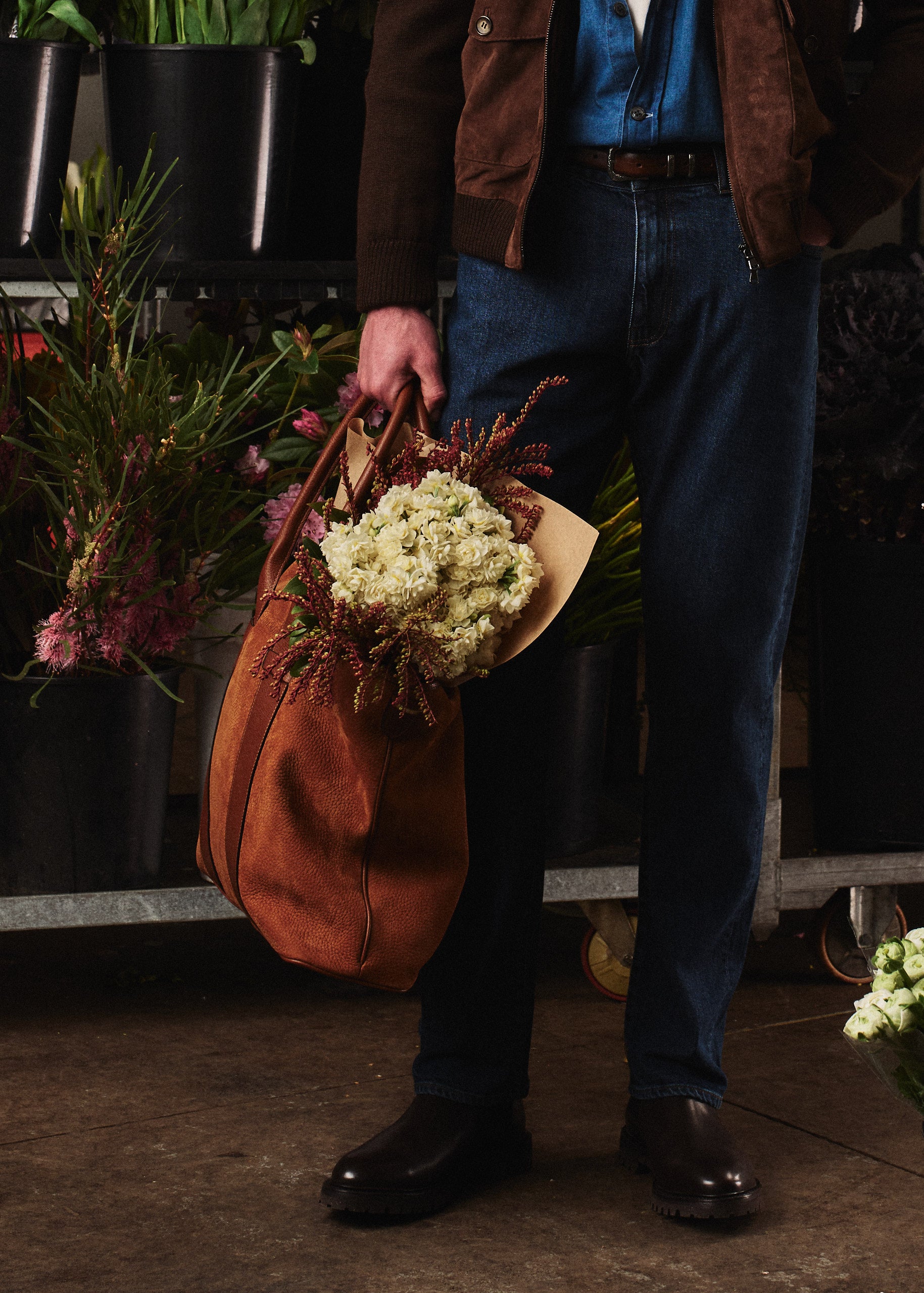Business Tote - Camel
