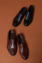 Russell Classic Loafer - Black Grain