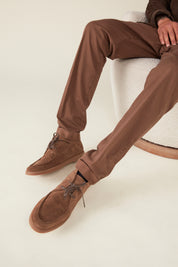 Armadale Leather Desert Boots - Sandstone