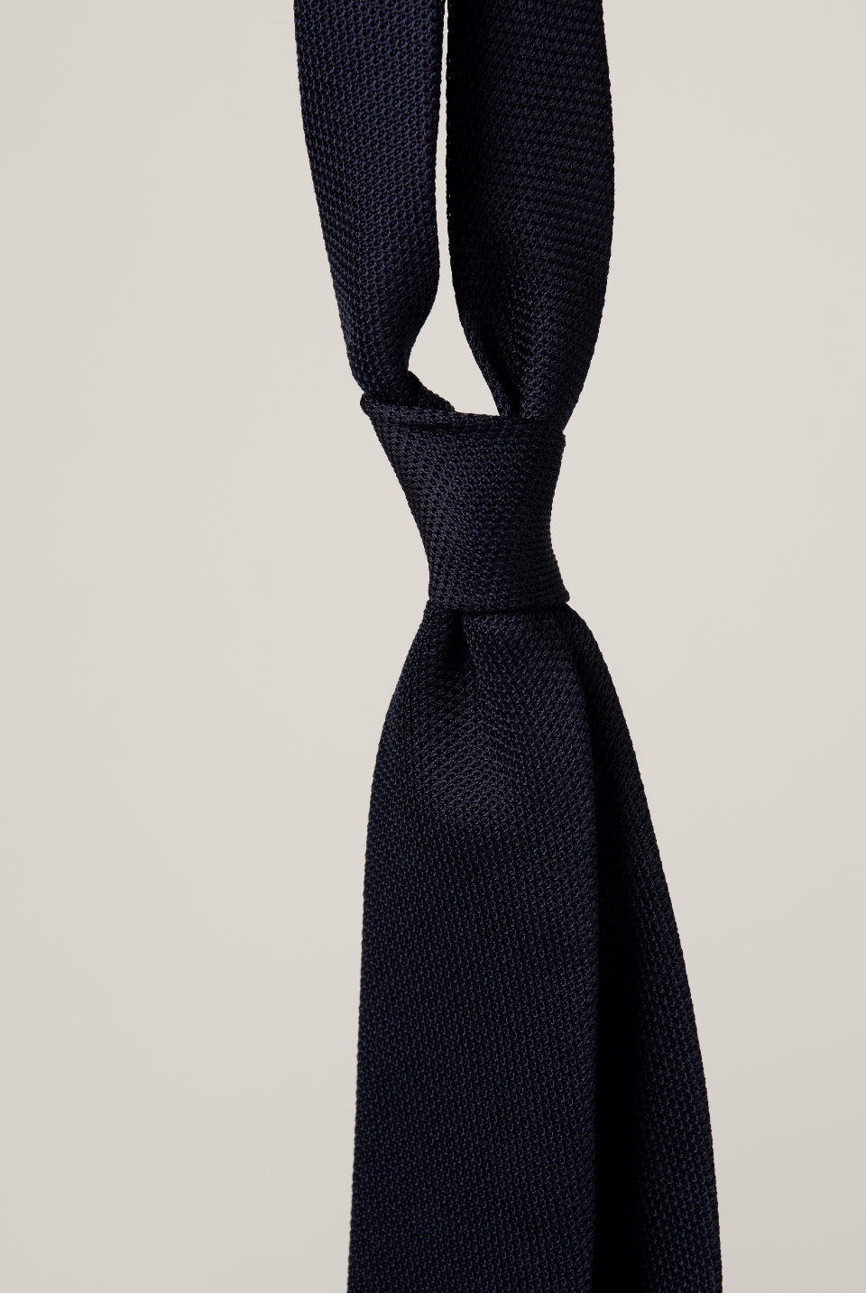 Tie - Silk Grenadine - Navy