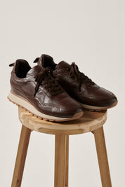 Byron Sneaker - Chocolate Leather