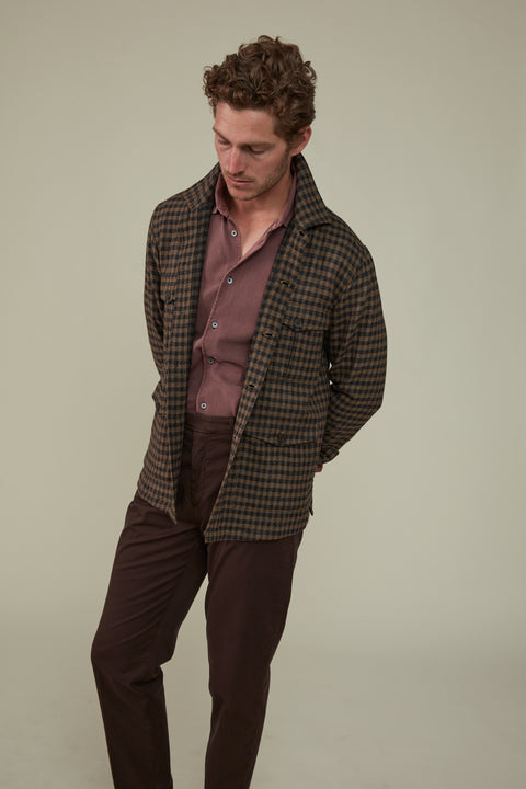 Clifton Overshirt - Lightweight Wool and Cashmere – CHRISTIAN KIMBER