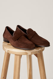 Gisborne Softy Loafer - Walnut Suede