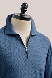 Airlie Knit Polo - Cotton and Silk