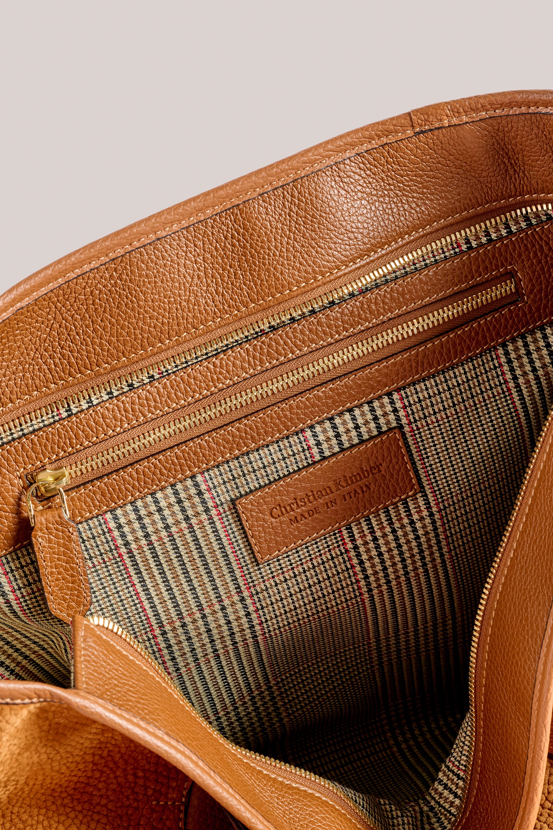 Business Tote - Camel