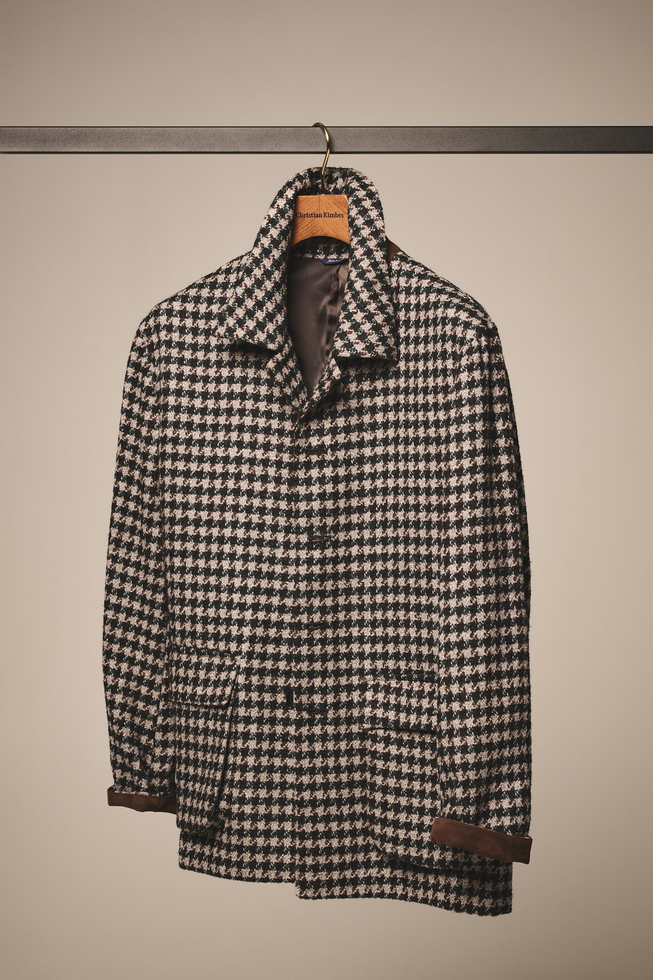 Fitzroy Chore Jacket - Wool & Alpaca - Green, Brown, Sand