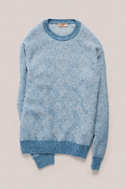 Radfords Cable Knit Wool/Cashmere - Ice