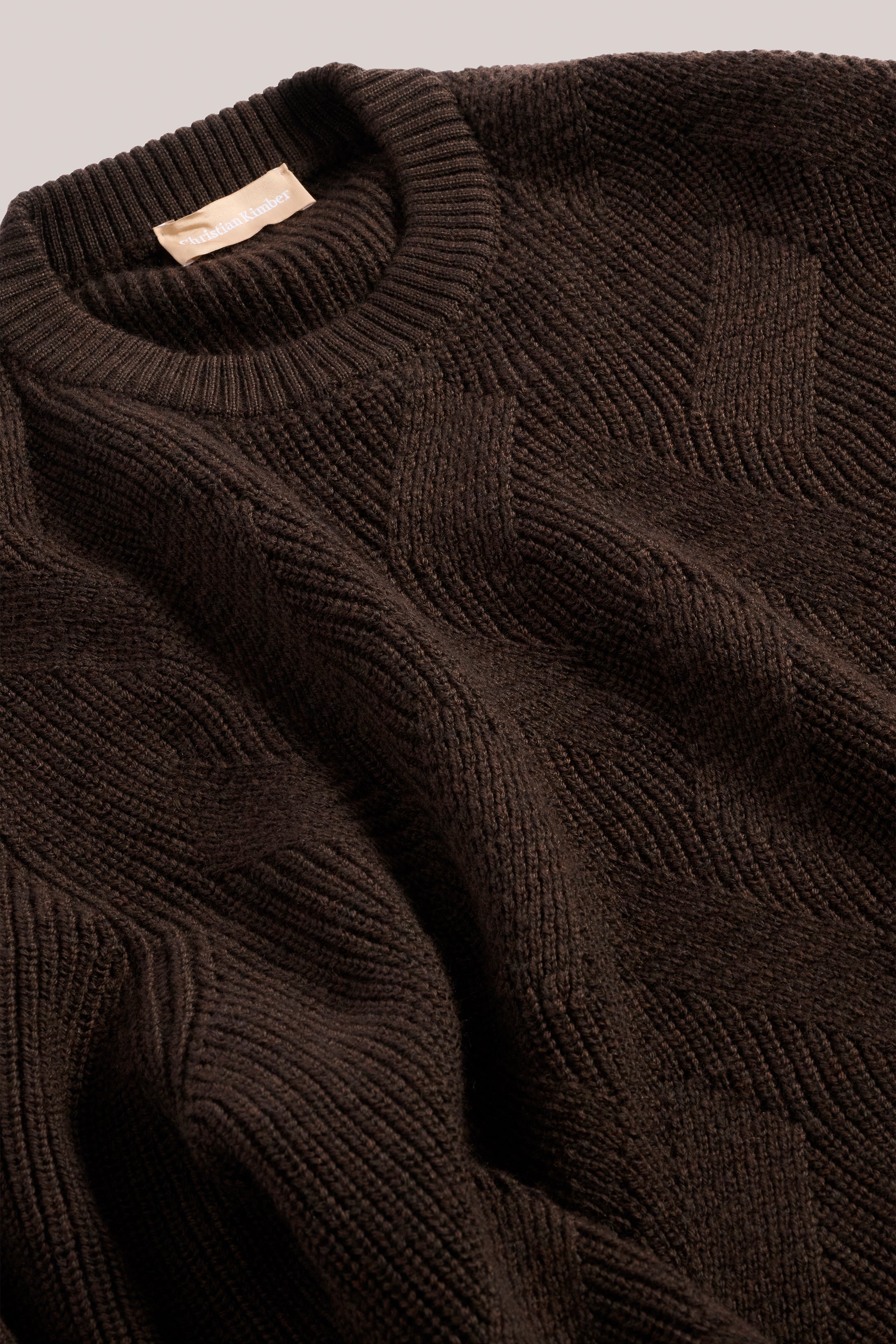 Radfords Cable Knit - Chocolate