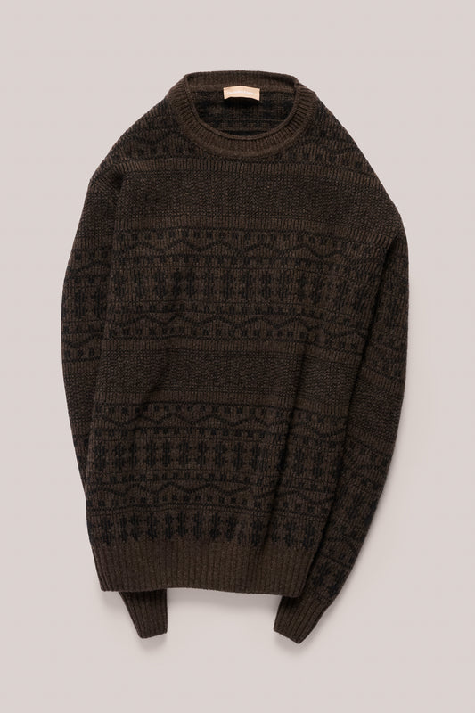 Radfords Cable Knit - Brown Isle