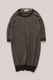 Cullen Knit T-Shirt - Bark Brown