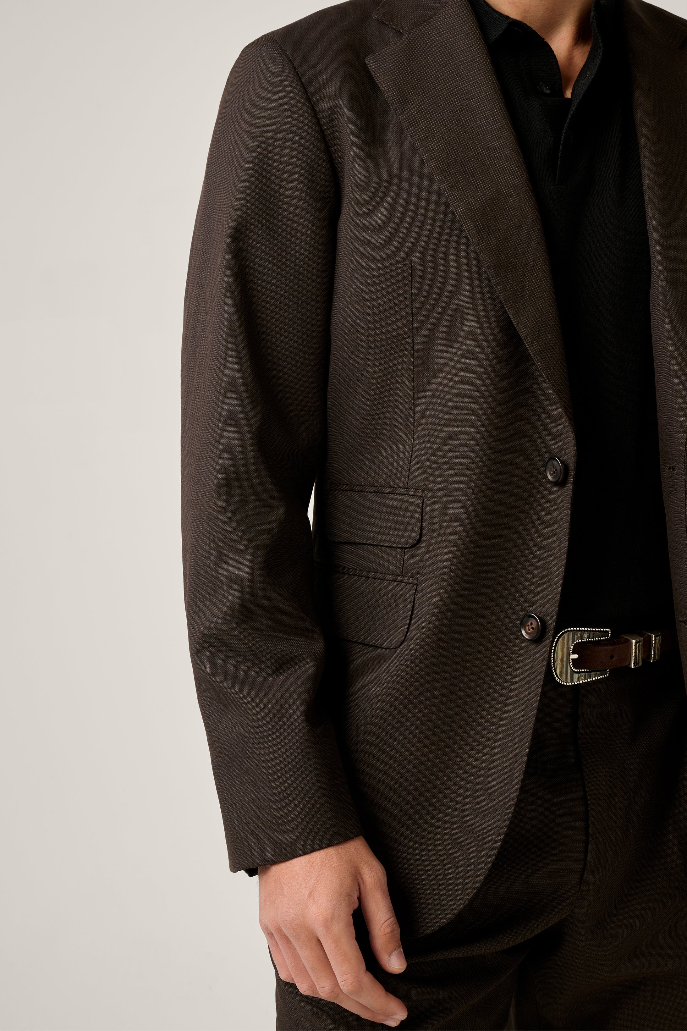 Albert Suit Blazer - Wool- Chocolate
