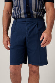 Paperweight Seersucker Shorts - Navy