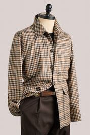 Fitzroy Jacket Sample - Piacenza Cloth Check  - Size L only