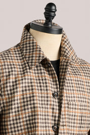Fitzroy Jacket Sample - Piacenza Cloth Check  - Size L only