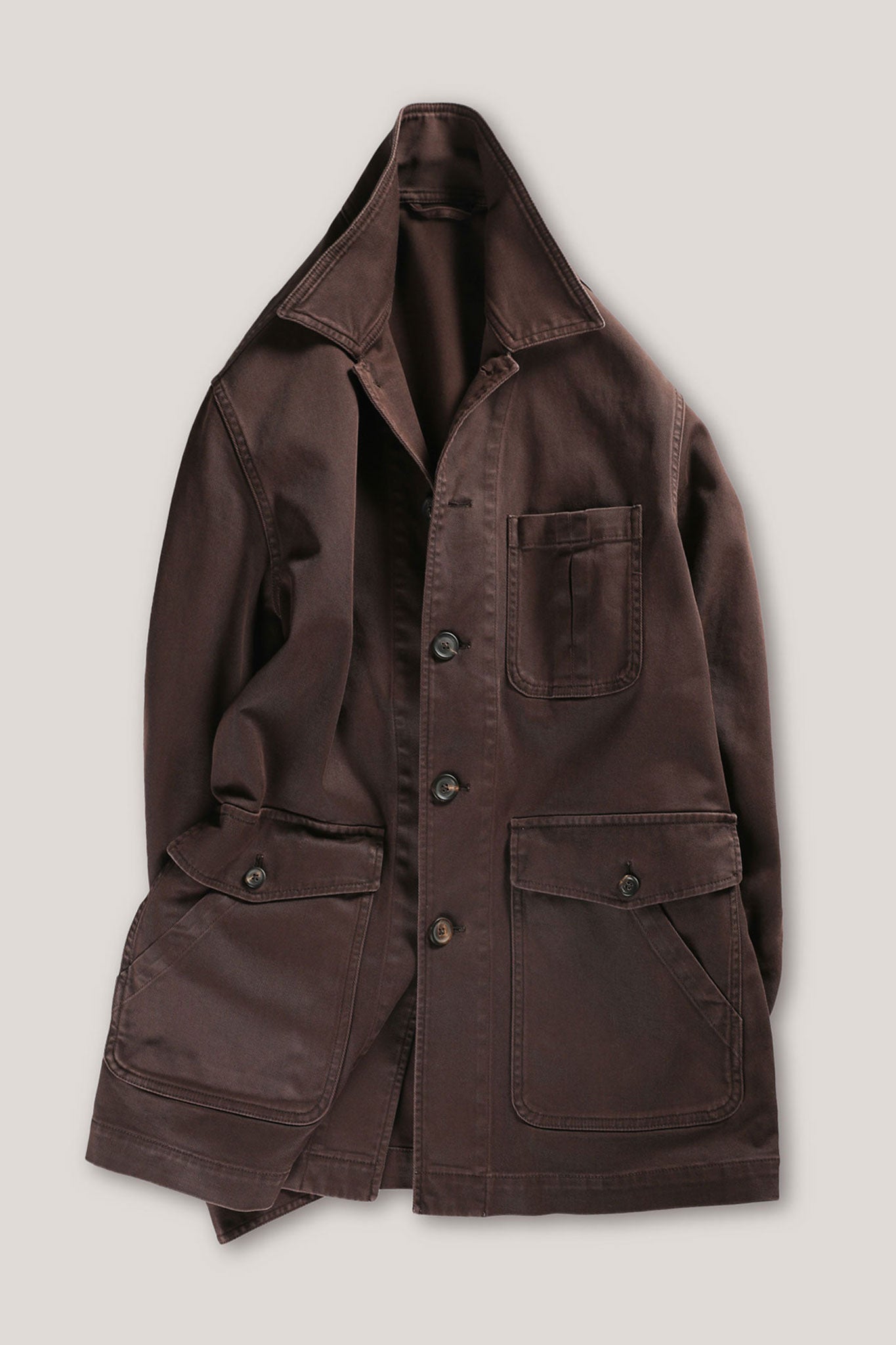 Fitzroy Chore Jacket - Chocolate