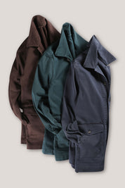 Fitzroy Chore Jacket - Charcoal Navy