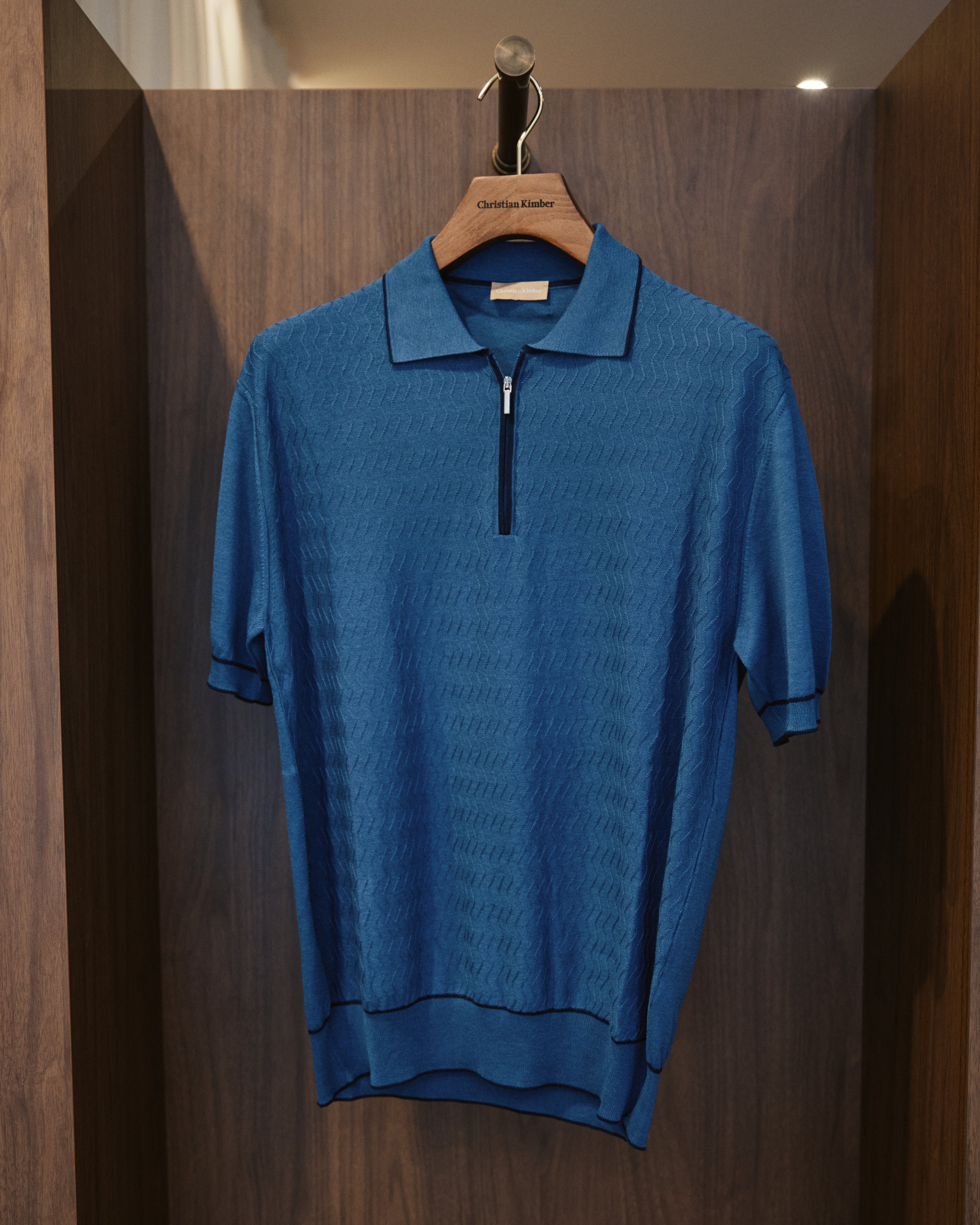 Airlie Knit Polo - Cotton and Silk