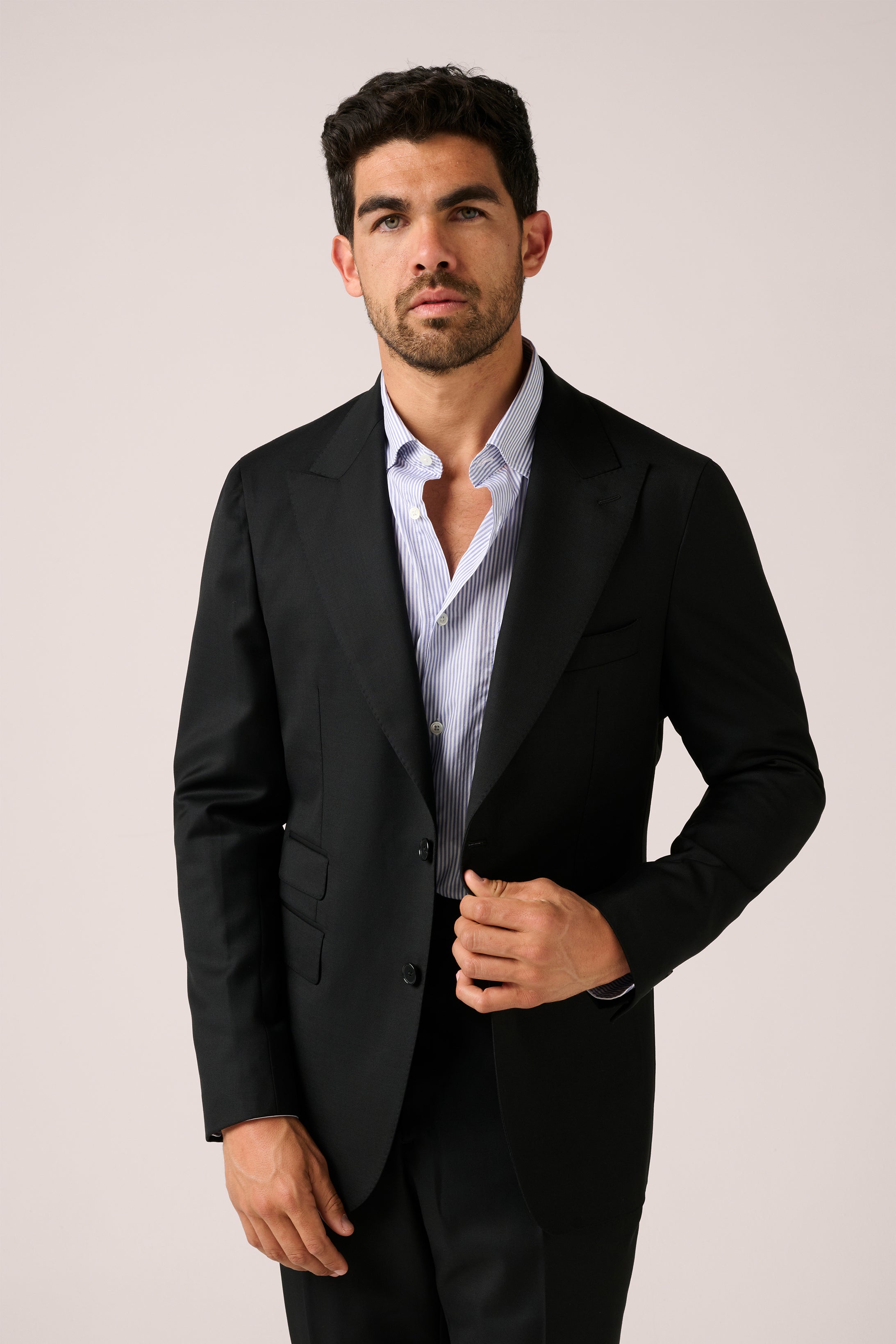Collins Suit Blazer - Wool - Black