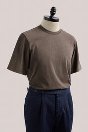 Coolum T-Shirt - Vintage Washed Chocolate