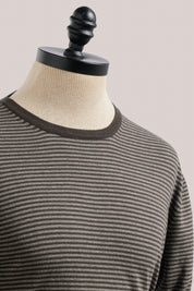 Cullen Knit T-Shirt - Bark Brown