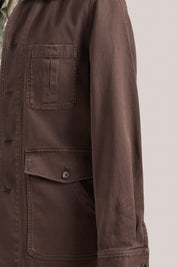 Fitzroy Chore Jacket - Chocolate