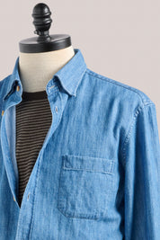 Stone Washed Denim Shirt - Restocked