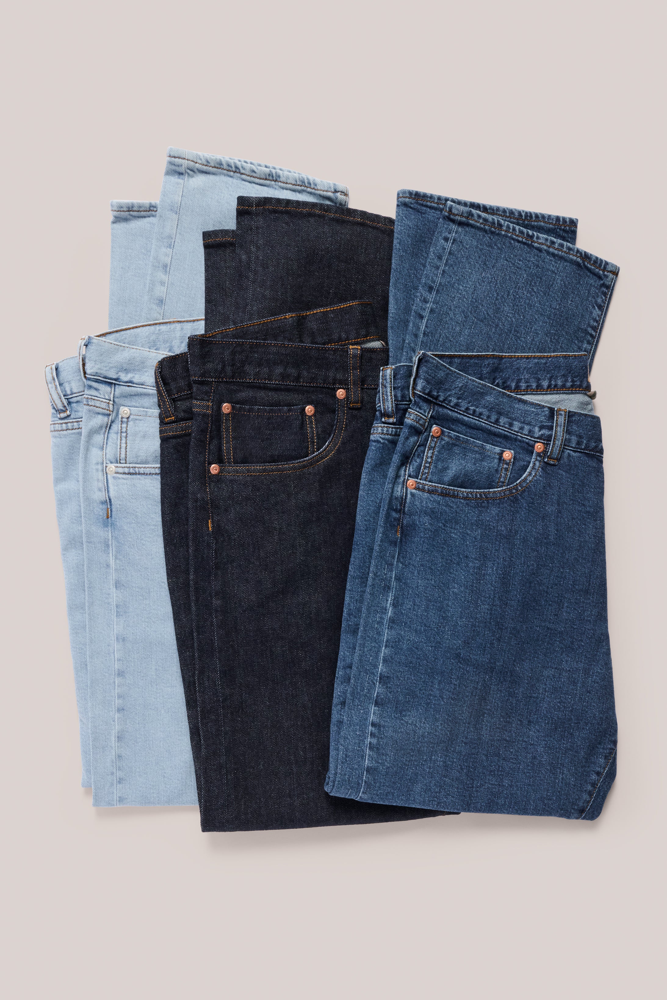 Rose Street Denim - Italian Selvedge Jeans  - Bleached Indigo