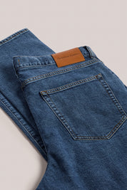Rose Street Denim - Italian Selvedge Jeans  - Mid Indigo