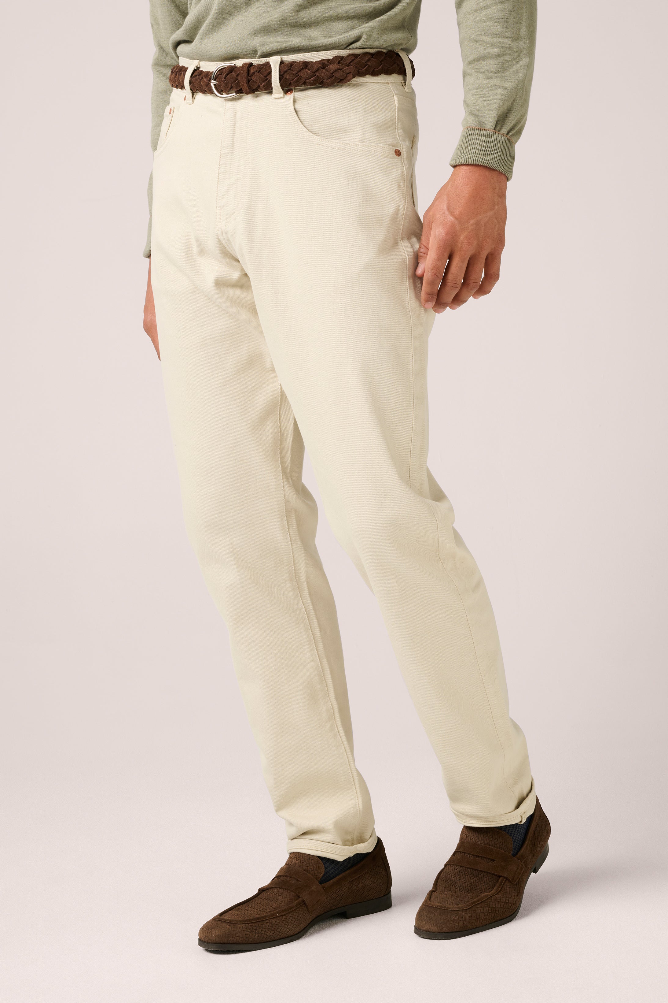 Rose Street Denim - Italian Selvedge Jeans  - Ecru