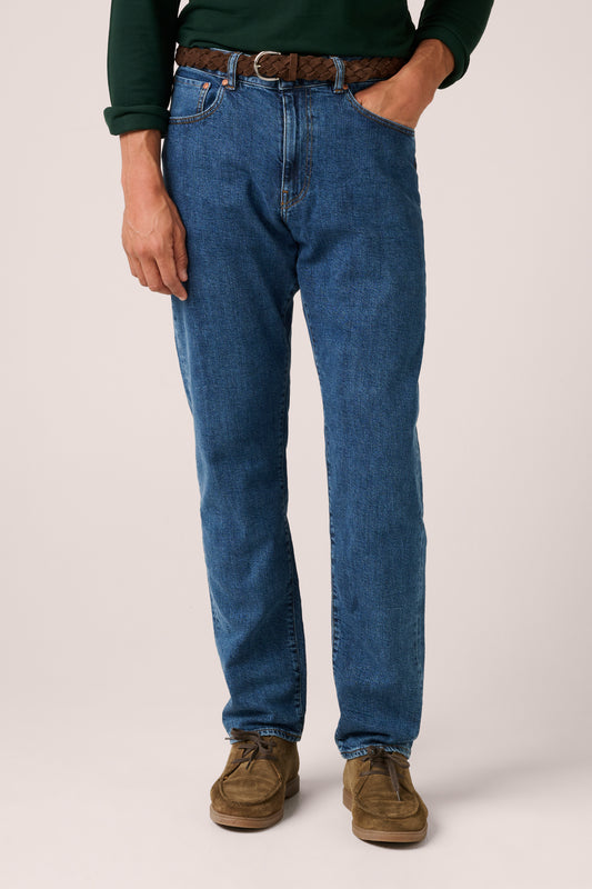 Rose Street Denim - Italian Selvedge Jeans  - Mid Indigo