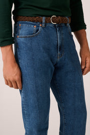 Rose Street Denim - Italian Selvedge Jeans  - Mid Indigo