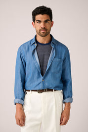 Summer Weight Denim Shirt
