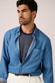 Summer Weight Denim Shirt