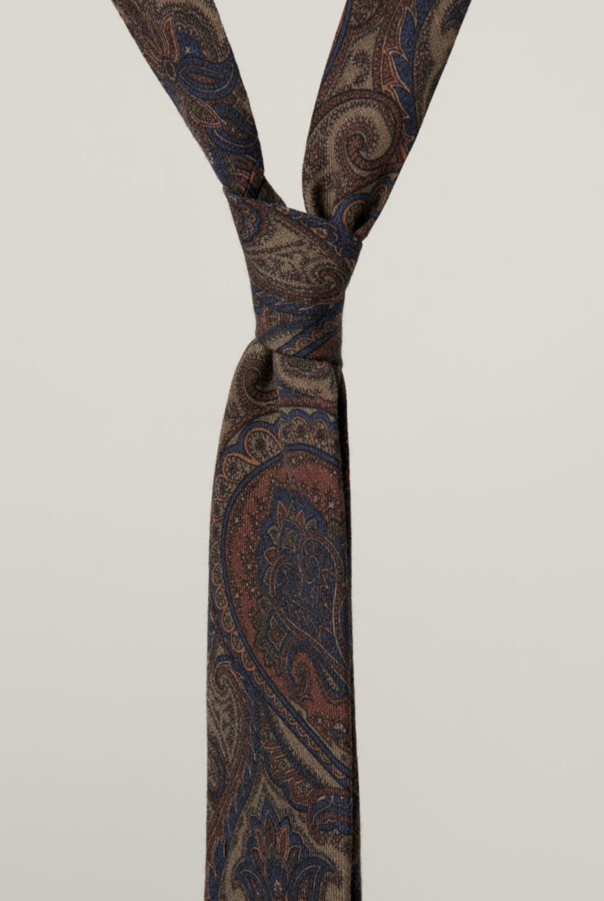 Paisley Tie - Wool