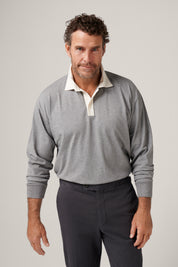 Mornington Rugby Shirt - Oyster