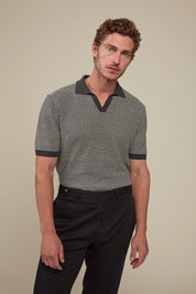 Beechworth Short Sleeved Polo - Noir