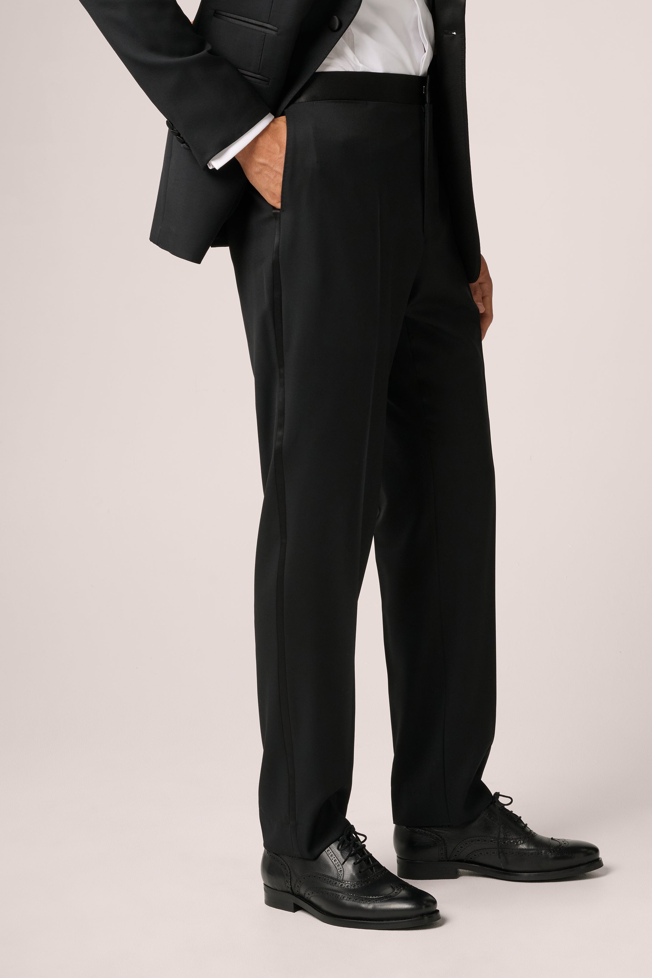 Tuxedo Jacket - Wool - Black