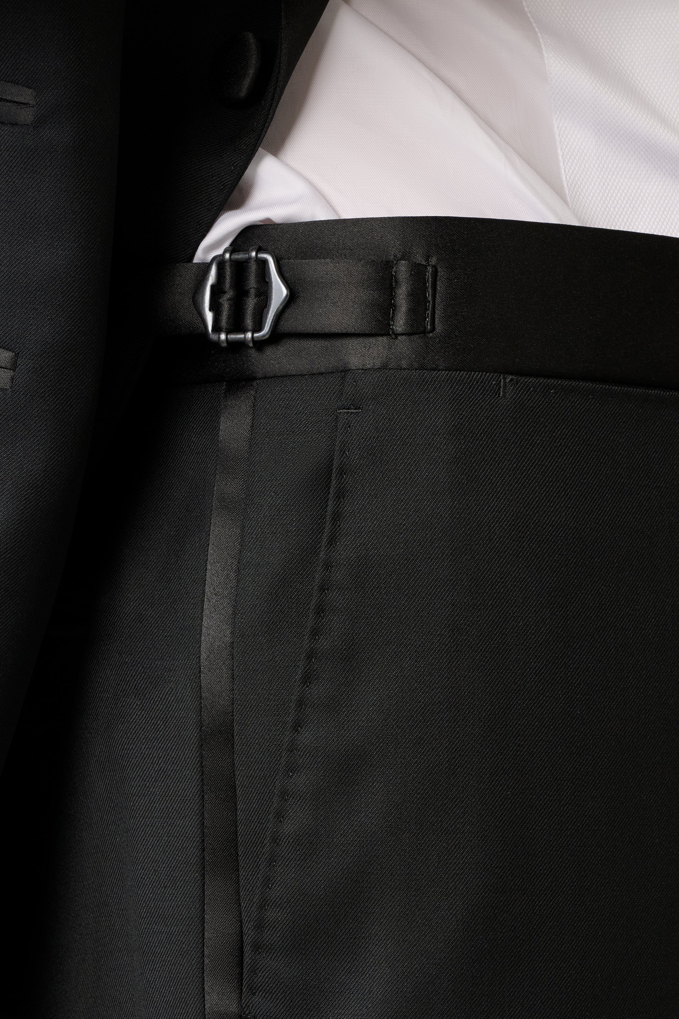 Tuxedo Jacket - Wool - Black