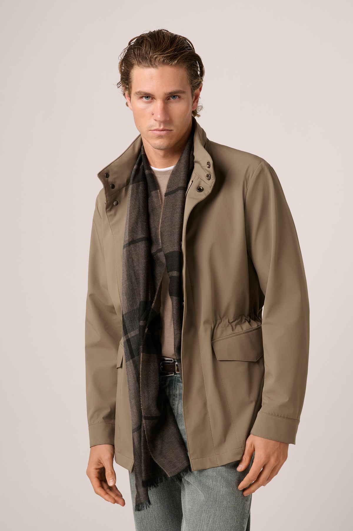 Field Jacket - Water-Resistant Tech - Sand