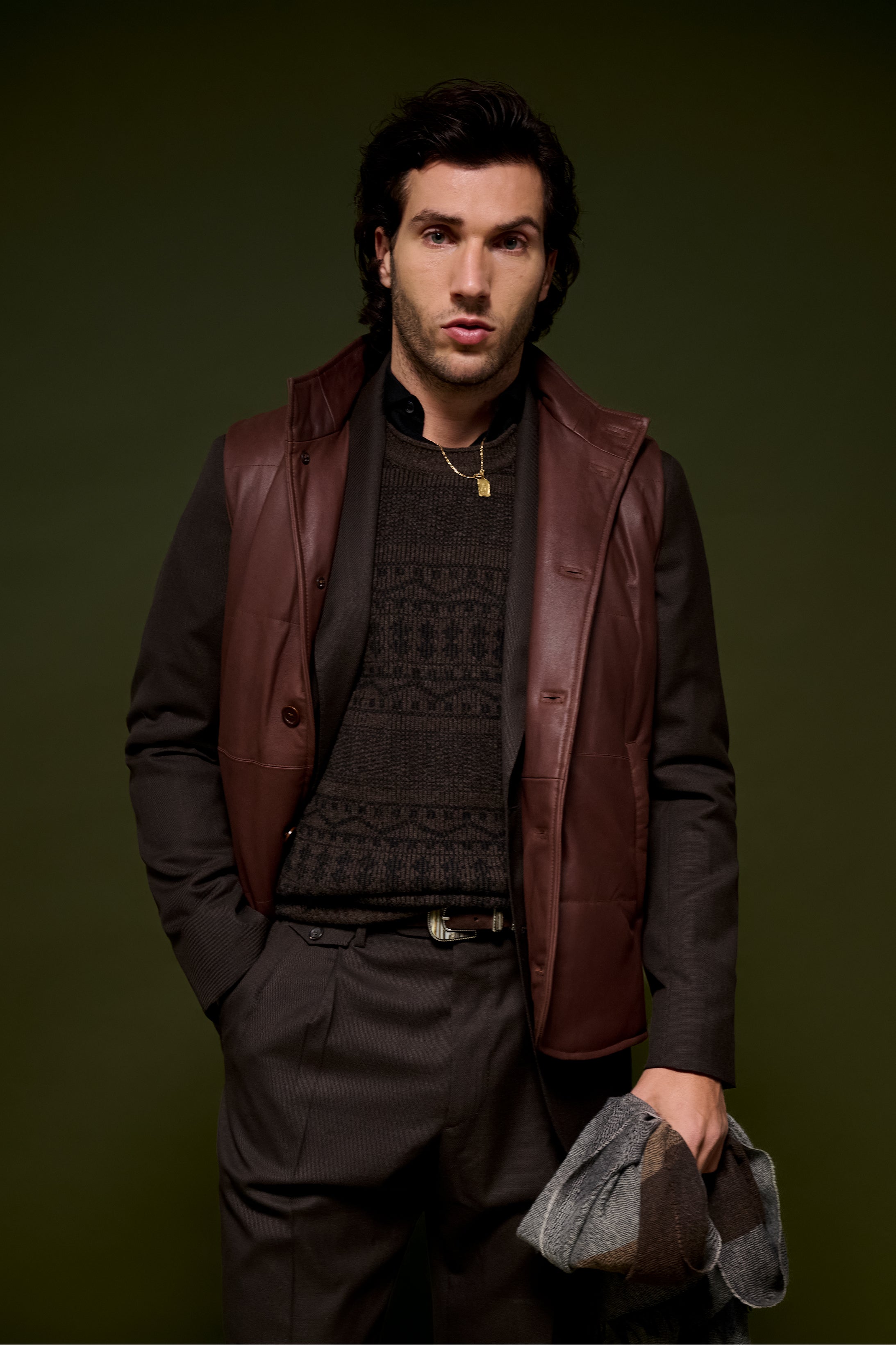 Albert Suit Blazer - Wool- Chocolate
