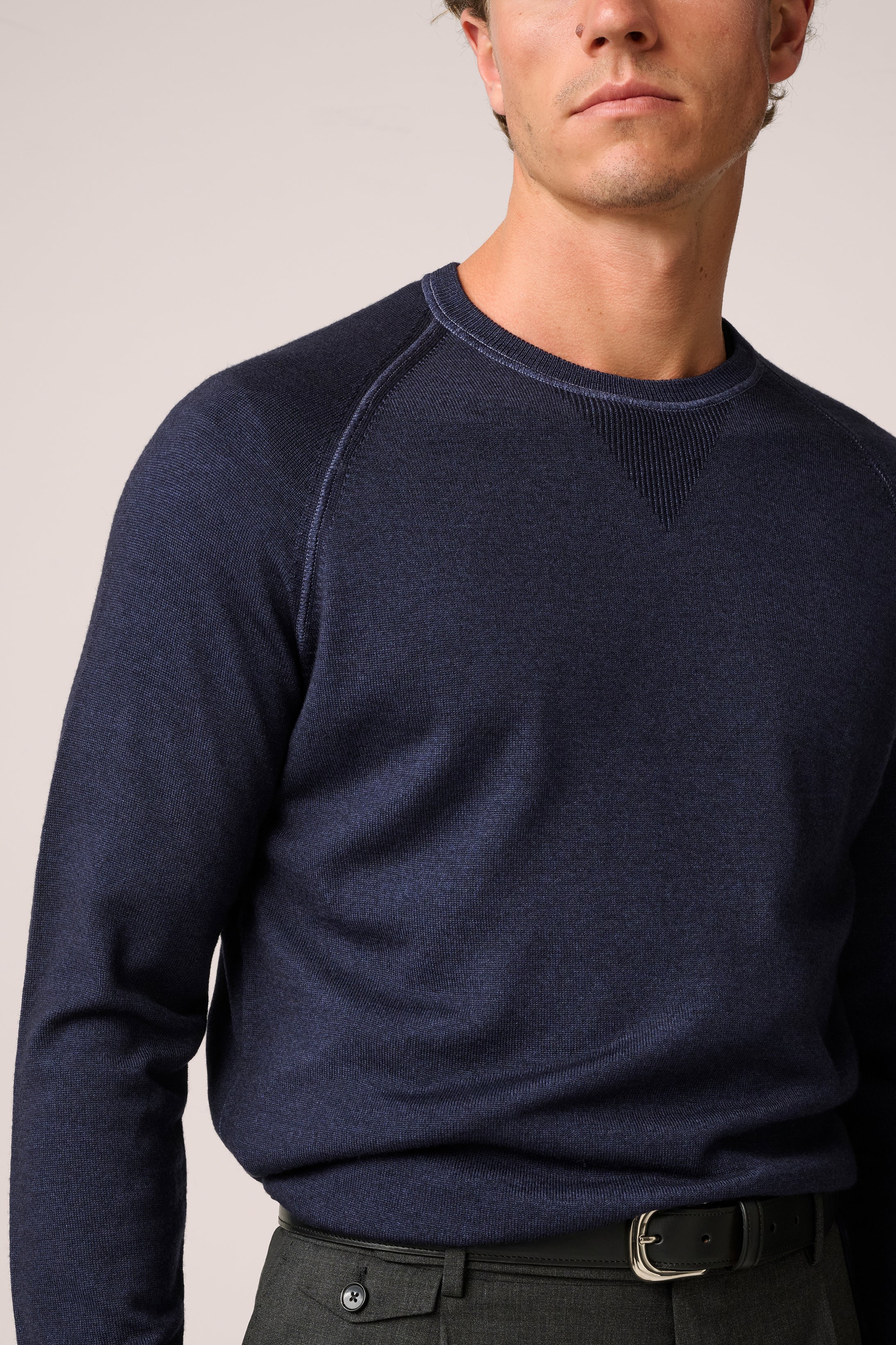 完売 EMAM Reverse Collar Raglan Tops Reverse Raglan – GROCERIES