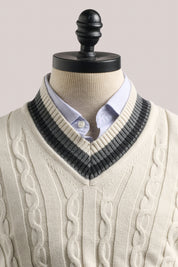 Hughes Cotton Cricket Knit - Ivory