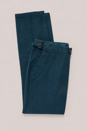 Italian Melange Chino - Petrol