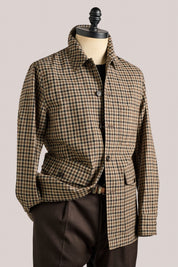 Fitzroy Jacket Sample - Fox Air Cloth Gun Check  - Size L only