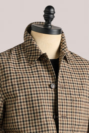 Fitzroy Jacket Sample - Fox Air Cloth Gun Check  - Size L only