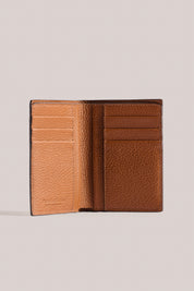 Jacket Wallet - Camel Stamped Nubuck Leather
