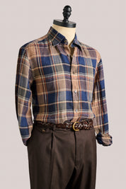 Bronte Linen Check Shirt