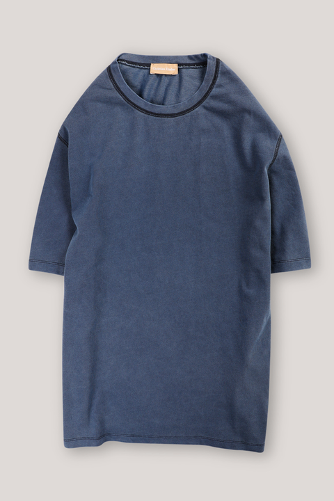 Coolum T-Shirt - Vintage Wash Indigo