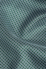 Neck Scarf - Silk - Emerald Link